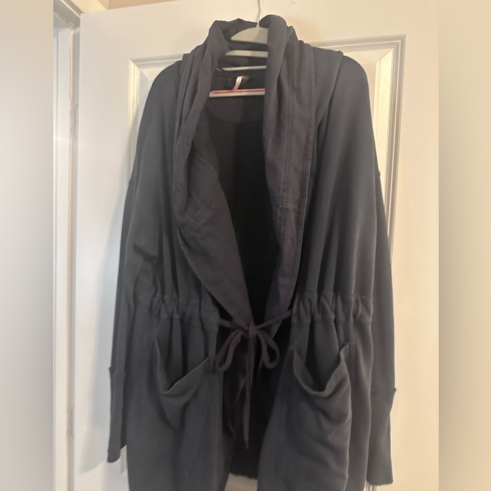 Free People Mavy Duster with tie closure